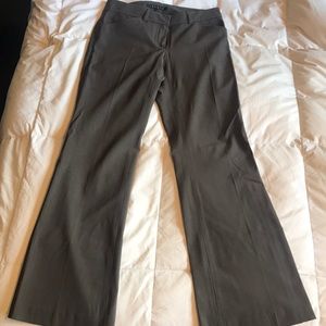 Theory taupe colored trousers for work